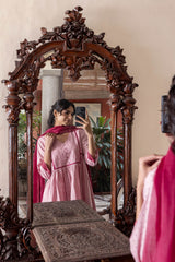 Pink Narayanpeth Kurta