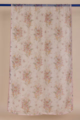 Floral Cream Dupatta