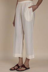 Light Cream Cambric Trousers