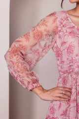 Gulabo Chiffon Sleeve Dress