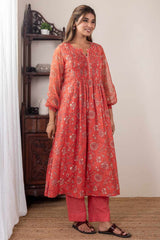 Gulnar Tucked Kurta
