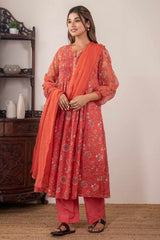 Gulnar Tucked Kurta