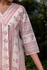 Floral Wave Kurta