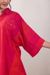 Tara Handloom Stripes Anti-fit Top