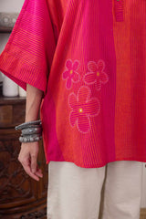 Tara Handloom Stripes Anti-fit Top