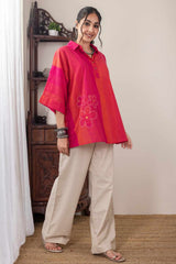Tara Handloom Stripes Anti-fit Top