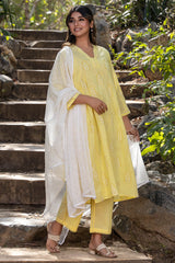 Lemon Sorbet Kurta