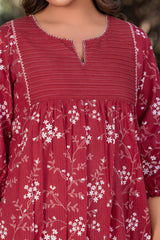 Watermelon Sorbet Kurta