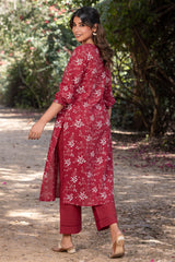 Watermelon Sorbet Kurta