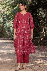 Watermelon Sorbet Kurta