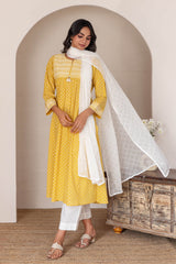 Mango Sorbet Kurta