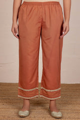 Aarohi Orange Trousers