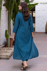 Cobalt Berry Kurta
