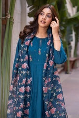 Cobalt Berry Kurta