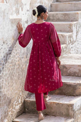 Mulberry Kasuti Kurta