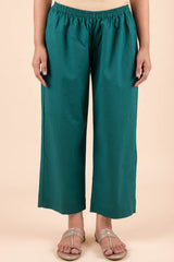 Teal Cambric Trousers