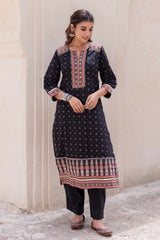 Nisha Bandhej Kurta