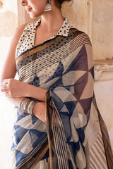 Tribhuj Doria Saree