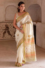 Buti Chanderi Saree