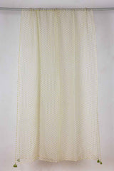 Green Polka Dot Dupatta