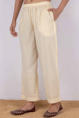 Yellow Polka Dot Trousers