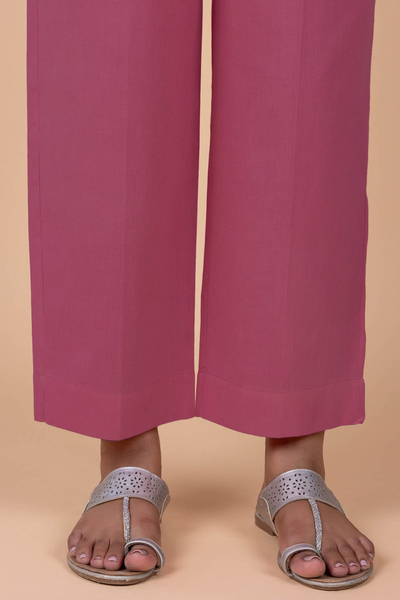 Relaxed Pink Trousers