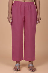 Relaxed Pink Trousers