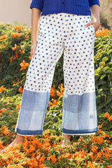 Dots & Squares Layered Trouser