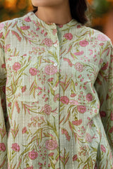 Pistachio Carnation Shirt