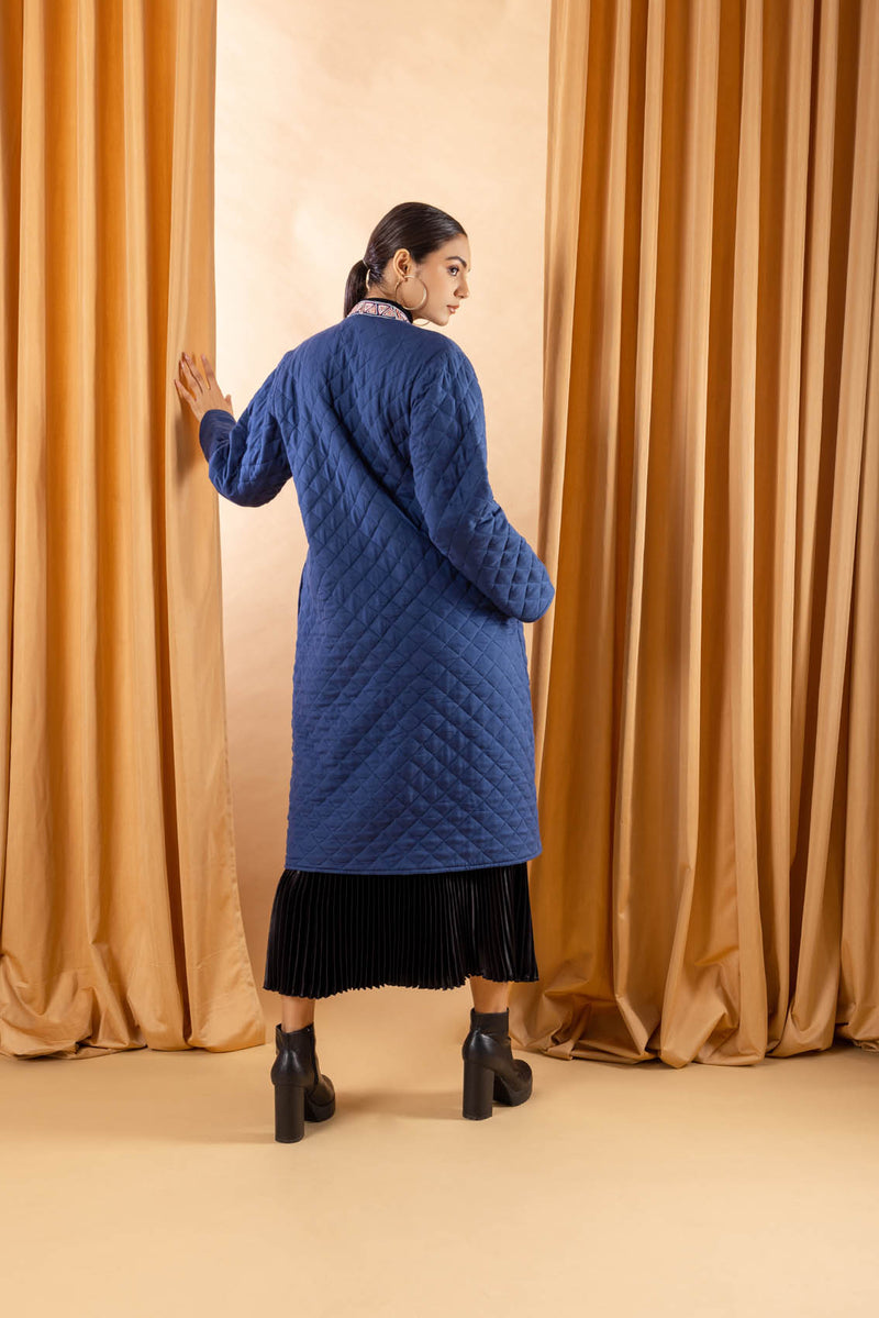 Masai Quilted Long Jacket