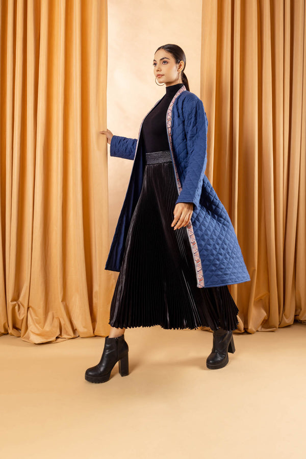 Masai Quilted Long Jacket