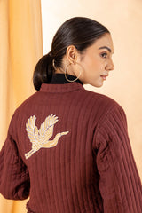 Pelican Cropped Jacket