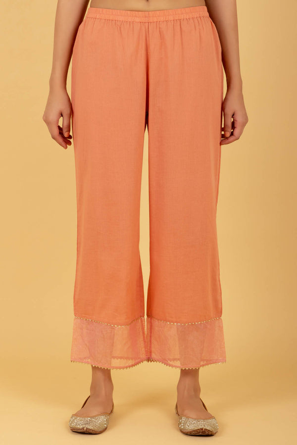 Coral Wide Legged Trousers