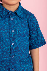 Blue Veg Dye Shirt