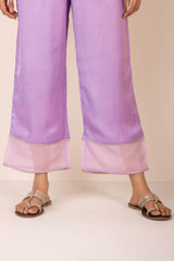 Two-Tone Lavender Trousers