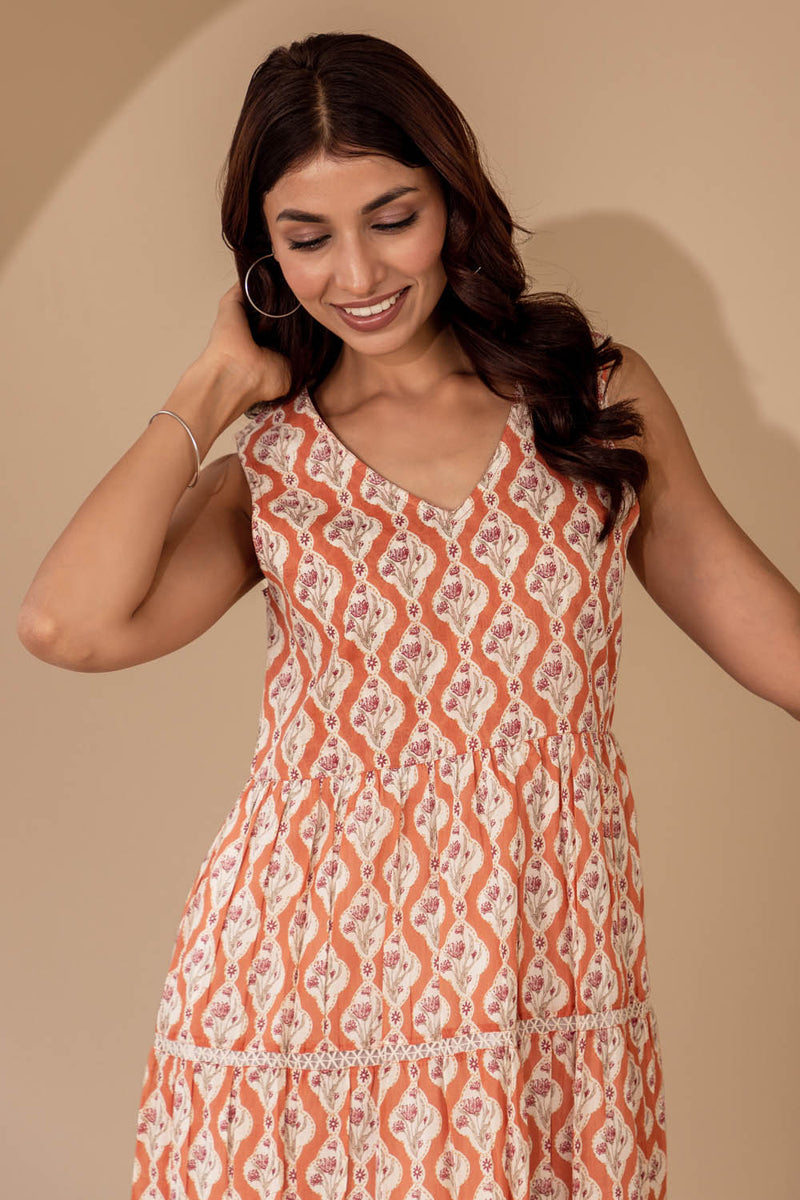 Peachy Brunch Dress