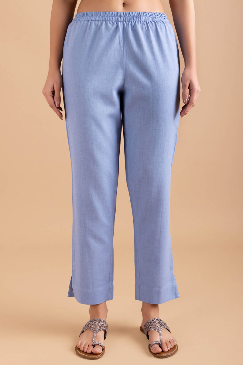 Cornflower Blue Narrow Trouser