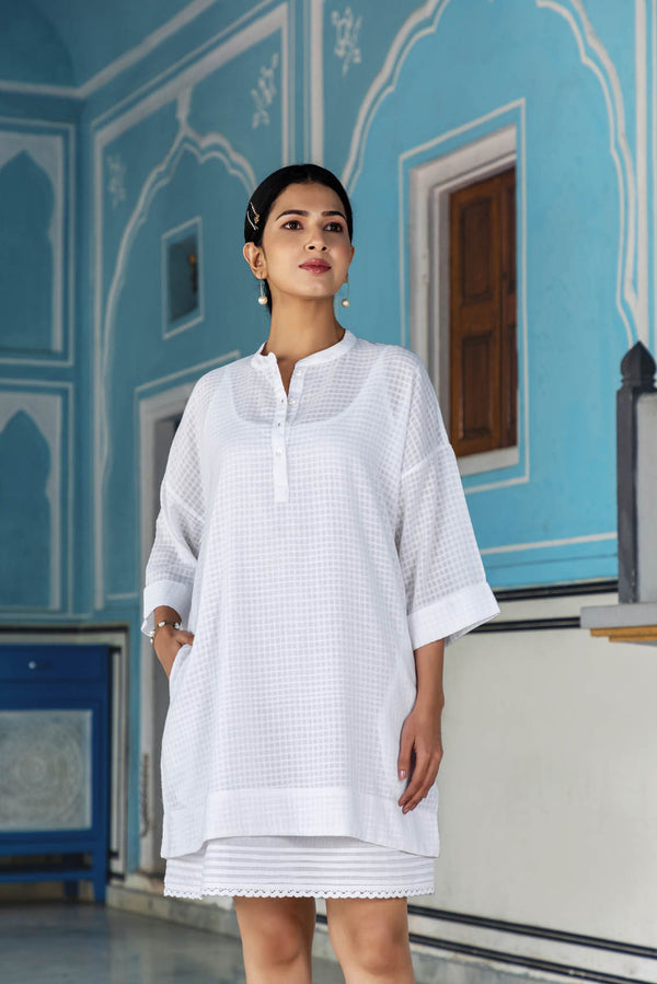 Discover 170+ white kurti with jeans best