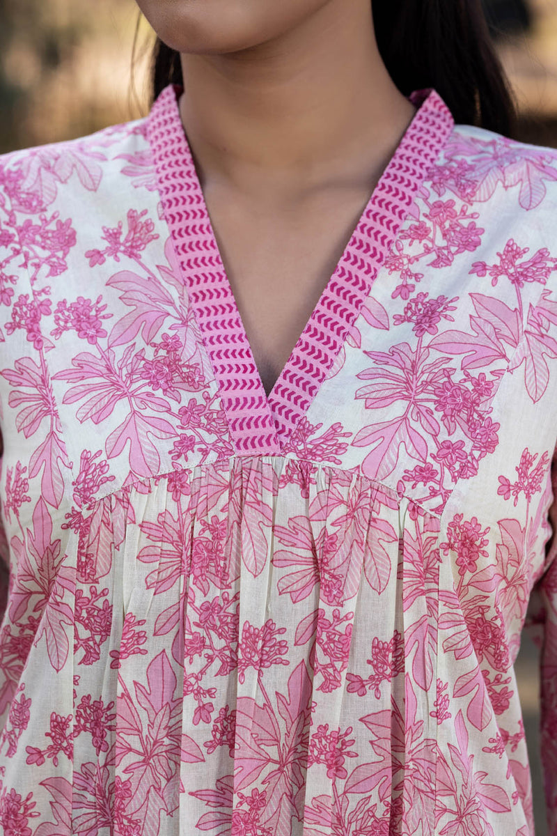 Pista Pink Kurta