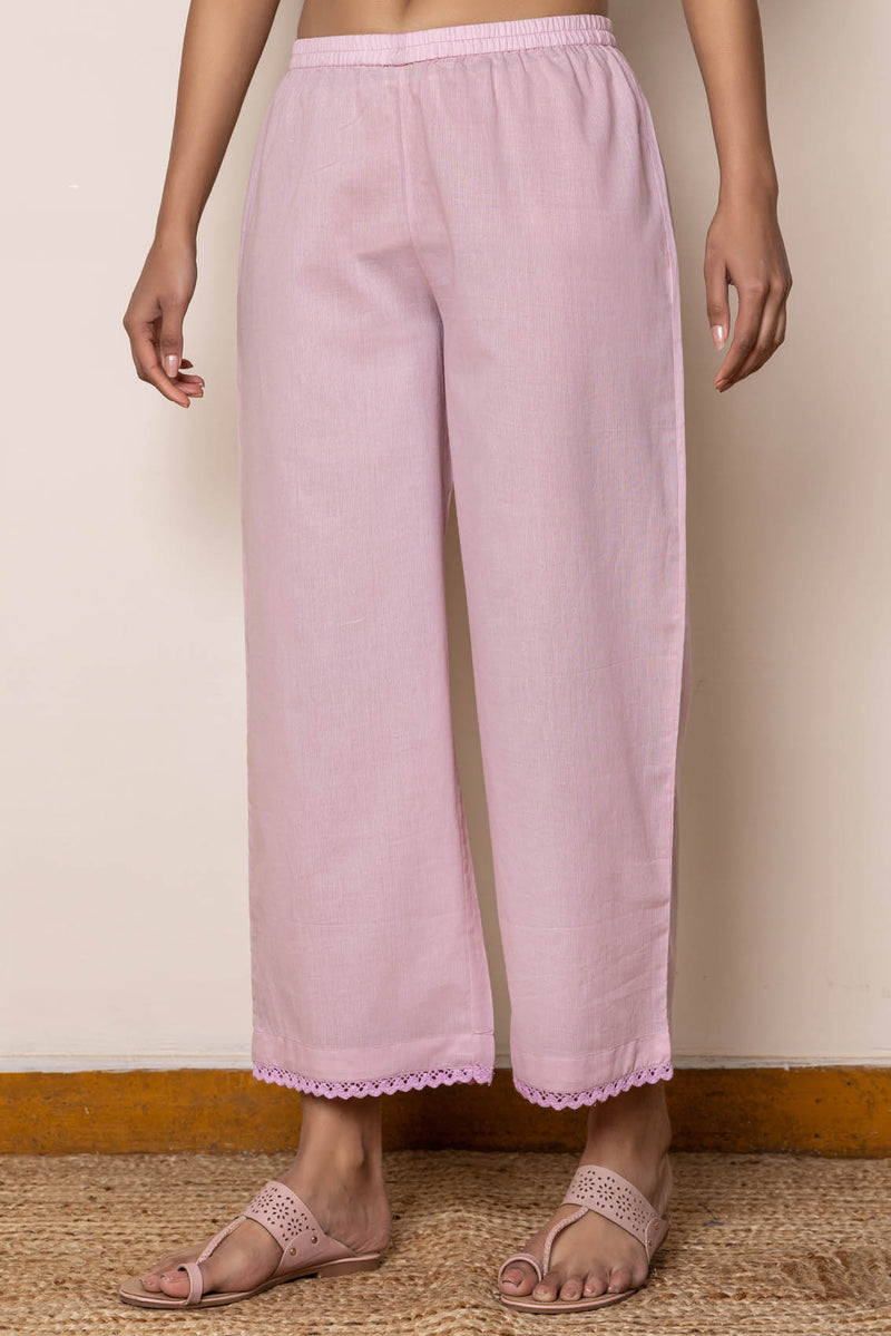 Pastel Pink Trouser