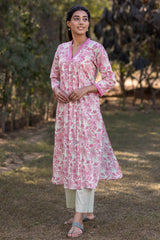 Pista Pink Kurta